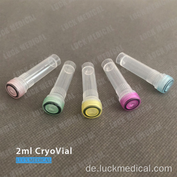 Cryovials Flüssigkeitsspeicher 2 ml/1,8 ml